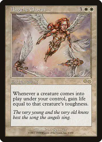Angelic Chorus - usg Spoiler