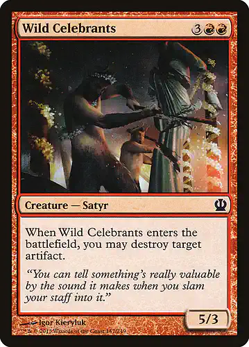 Wild Celebrants - ths Spoiler