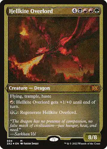 Hellkite Overlord - 2x2 Spoiler