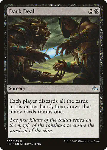 Dark Deal - frf Spoiler