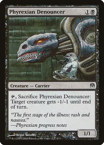 Phyrexian Denouncer - dde Spoiler