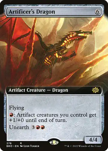 Artificer's Dragon - bro Spoiler