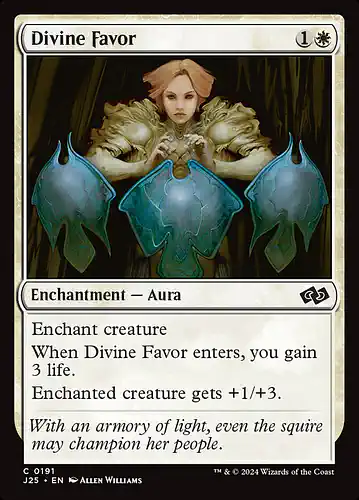 Divine Favor - j25 Spoiler