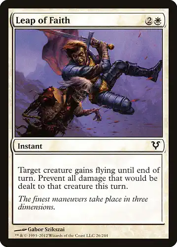 Leap of Faith - avr Spoiler