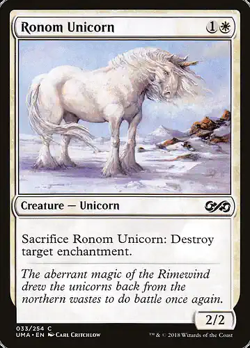 Ronom Unicorn - uma Spoiler