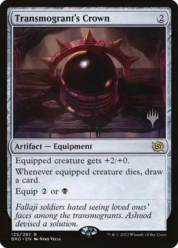 Transmogrant's Crown - bro Spoiler
