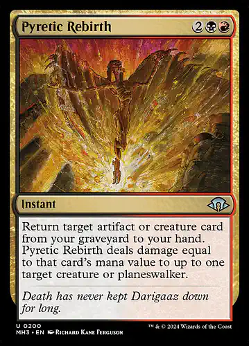 Pyretic Rebirth - mh3 Spoiler