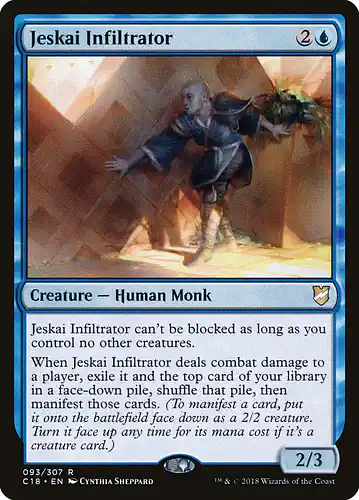 Jeskai Infiltrator - c18 Spoiler