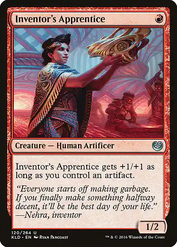Inventor's Apprentice - kld Spoiler
