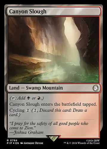 Canyon Slough - pip Spoiler