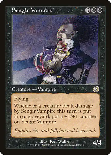 Sengir Vampire - tor Spoiler