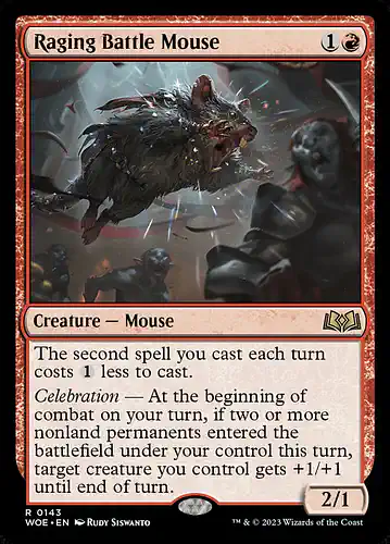Raging Battle Mouse - woe Spoiler