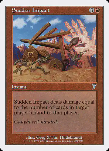 Sudden Impact - 7ed Spoiler