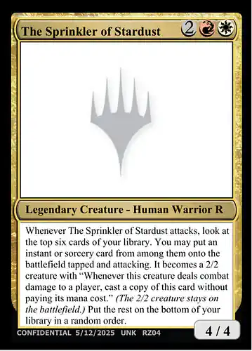 The Sprinkler of Stardust - unk Spoiler