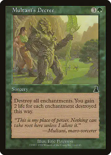 Multani's Decree - uds Spoiler