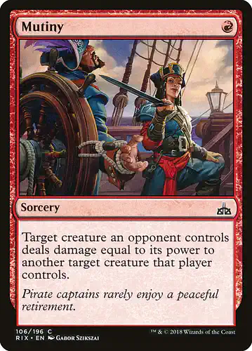 Mutiny - rix Spoiler
