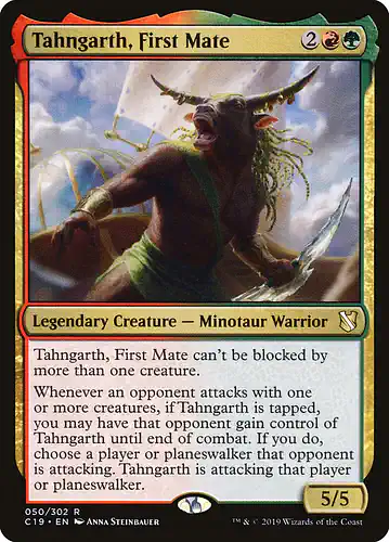 Tahngarth, First Mate - c19 Spoiler