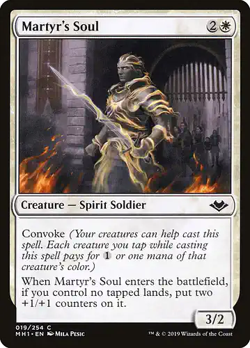 Martyr's Soul - mh1 Spoiler