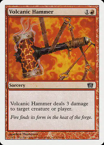 Volcanic Hammer - 8ed Spoiler