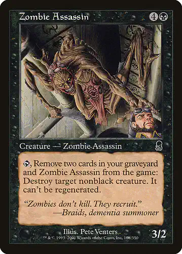 Zombie Assassin - ody Spoiler