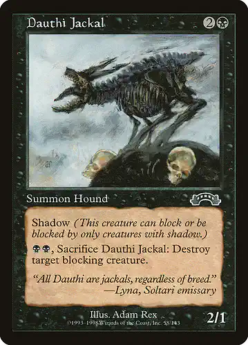 Dauthi Jackal - exo Spoiler