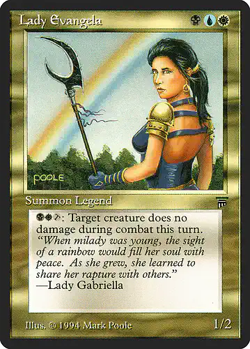 Lady Evangela - leg Spoiler