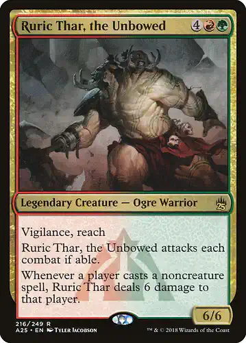 Ruric Thar, the Unbowed - a25 Spoiler