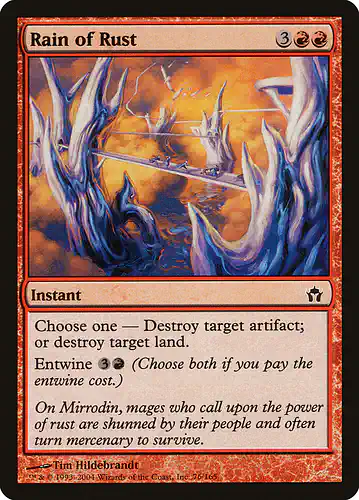 Rain of Rust - 5dn Spoiler