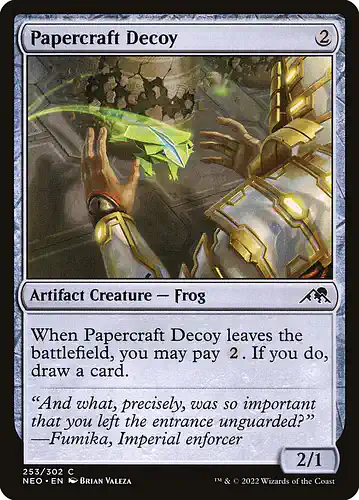 Papercraft Decoy - neo Spoiler