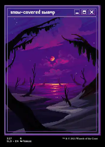 Snow-Covered Swamp - sld Spoiler