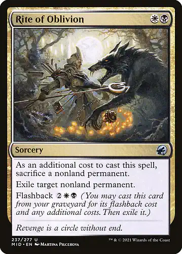 Rite of Oblivion - mid Spoiler