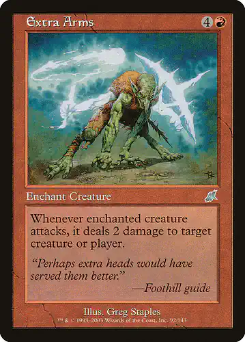 Extra Arms - scg Spoiler