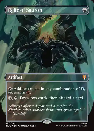 Relic of Sauron - hoc Spoiler