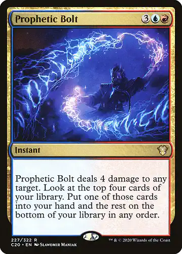 Prophetic Bolt - c20 Spoiler