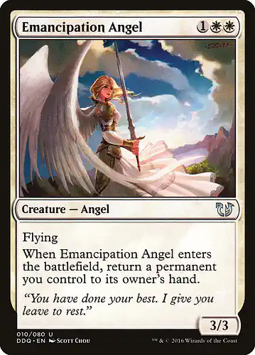 Emancipation Angel - ddq Spoiler