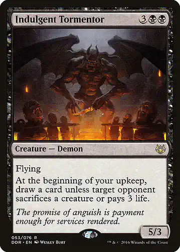 Indulgent Tormentor - ddr Spoiler