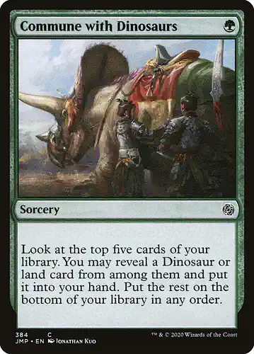 Commune with Dinosaurs - jmp Spoiler