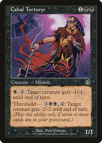 Cabal Torturer - tor Spoiler