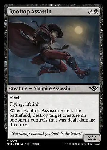 Rooftop Assassin - otj Spoiler