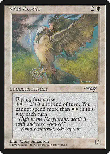 Wild Aesthir - all Spoiler