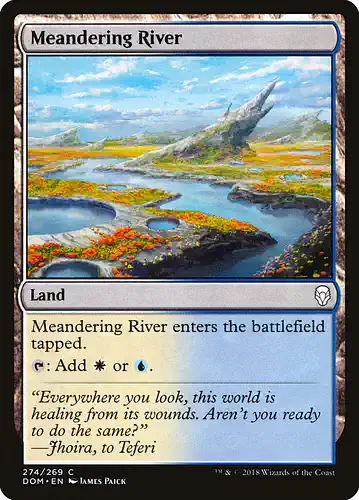 Meandering River - dom Spoiler