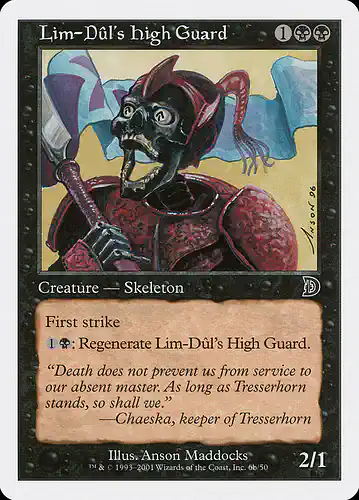 Lim-Dûl's High Guard - dkm Spoiler