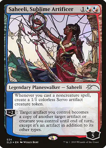 Saheeli, Sublime Artificer - sld Spoiler