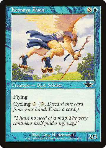 Keeneye Aven - lgn Spoiler