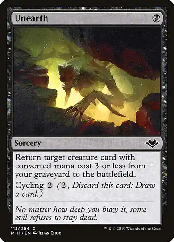 Unearth - mh1 Spoiler
