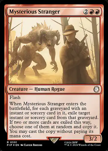 Mysterious Stranger - pip Spoiler