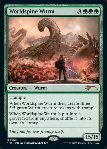 Worldspine Wurm - sld Spoiler