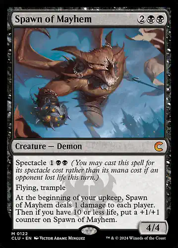 Spawn of Mayhem - clu Spoiler