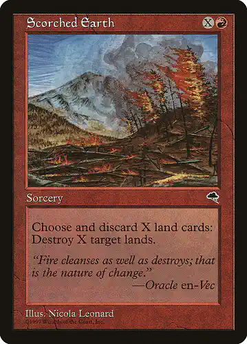 Scorched Earth - tmp Spoiler