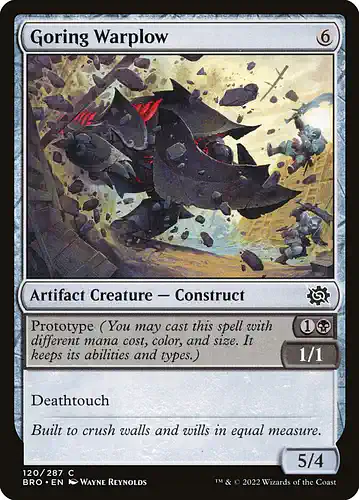 Goring Warplow - bro Spoiler